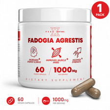 Testosterone Booster for Men Fadogia Agrestis Supplement Male Support