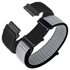 ANNEFIT Nylon Sport Loop Watch Bands 16mm 18mm 19mm 20mm 21mm 22mm 24mm