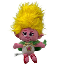 DREAMWORKS Trolls Band Together VIVA 10" Plush Doll Blonde Hair Green Cape
