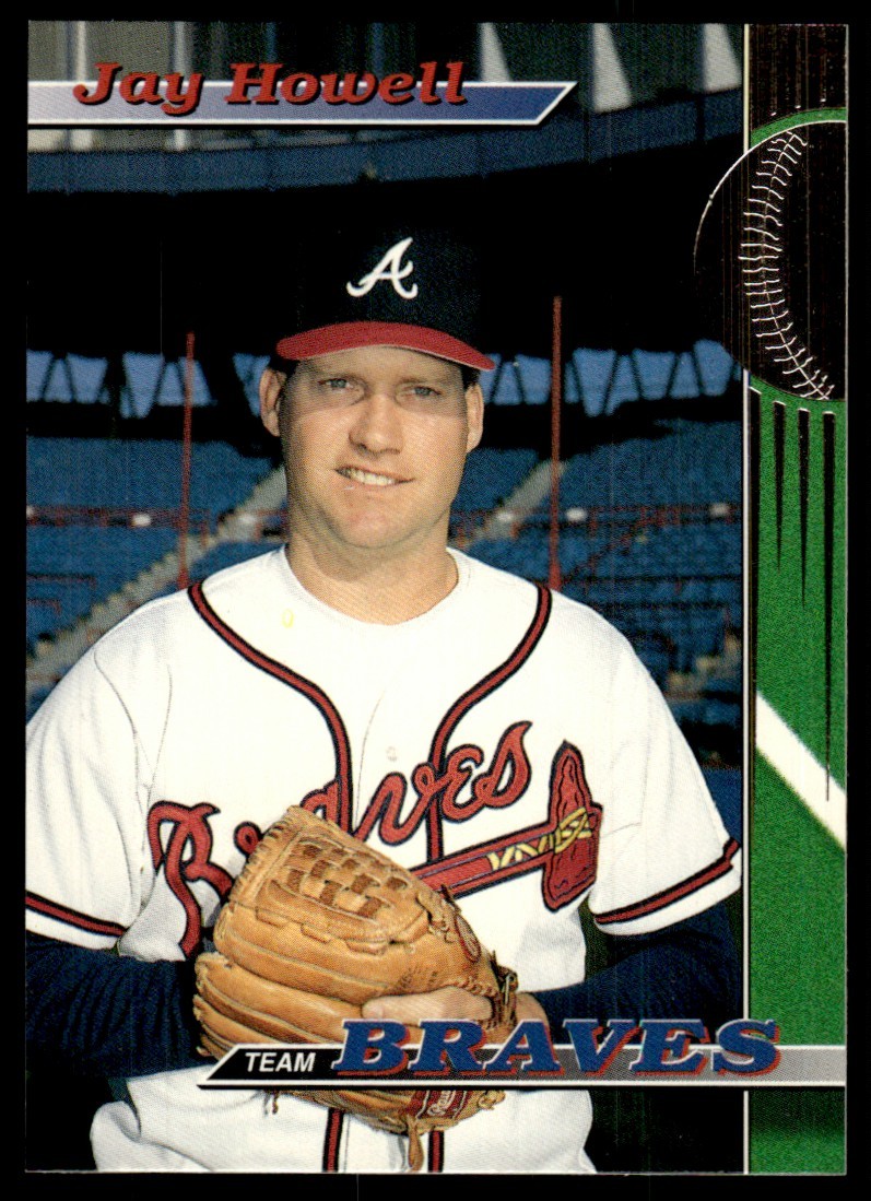 1993 Stadium Club Atlanta Braves Jay Howell Atlanta Braves #19