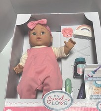 NEW My Sweet Love Get Better Baby Doll Play Set Pink Bow NEW IN BOX.