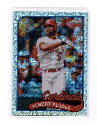 2024 Topps #T89C-87 Albert Pujols 1989 Topps 35th Anniversary (Series One)