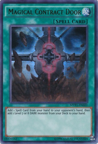 Magical Contract Door - MVP1-EN020 - Ultra Rare - Unlimited Edition Lightly Play