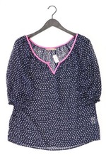 ✅ Saint Tropez Ladies Blouse Size 38, M Polyester Blue ✅