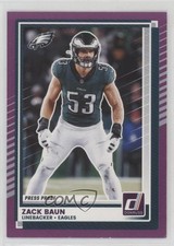 2025 Panini Donruss Press Proof Purple Zack Baun #264 b2t
