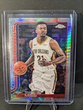 2025-26 Topps Chrome - Yves Missi #102  Prism Refractor New Orleans Pelicans