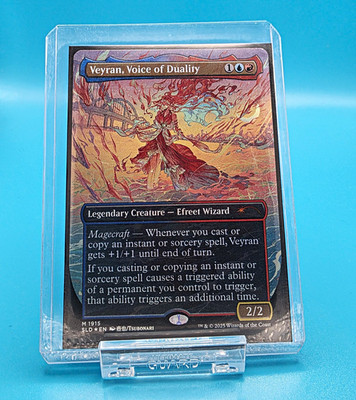 Veyran, Voice of Duality - Rainbow Foil Secret Lair Magic mtg NM-Mint, English