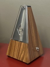 Vintage Wittner Wood Metronome West Germany Exc