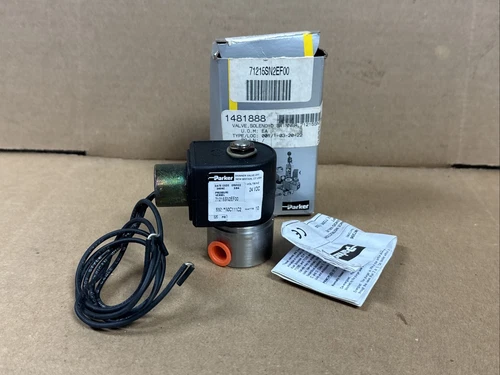 NEW PARKER 71215SN2EF00 Solenoid Valve 24V DC NOC111C2 520 PSI WARRANTY FASTSHIP