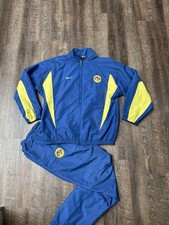 Conjunto de chándal Club America 2005 chaqueta y pantalón talla M/L entrenamiento vintage
