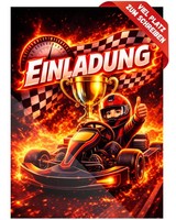 8 Einladungskarten Kindergeburtstag Auto Einladungen Sportwagen Einladung Racing