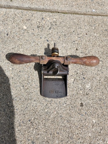 Vintage Stanley No. 12 SW Sweetheart Veneer Scraper Plane No Blade - Picture 1 of 5