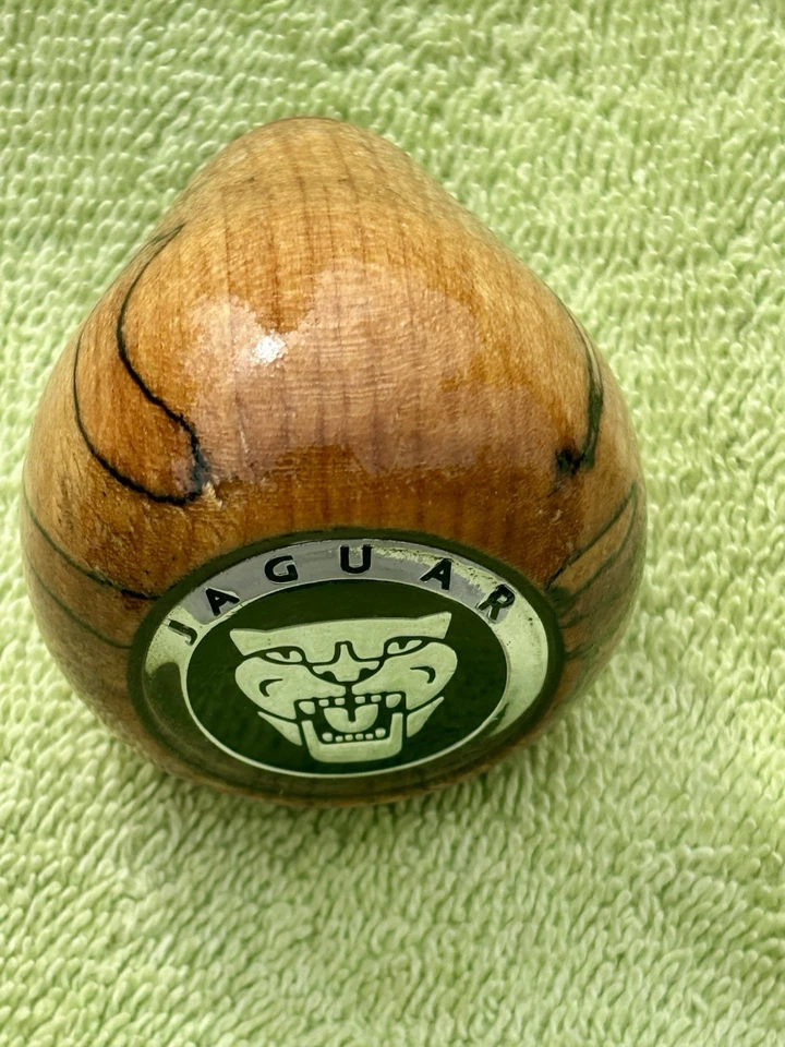 JAGUAR XJ6, XJS, XJ8, XK8, XJR, XKR, XK, tipo S, tipo X, perilla de cambio de marchas de madera de burl XK Foto 4 de 4