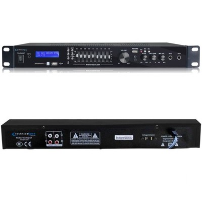 Technical Pro StudioPro1 Rack Mount Bluetooth USB/SD Recording Studio Deck