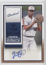 2015 Panini Contenders Draft Ticket Blue Foil Juan Hillman #26 Auto 2r7