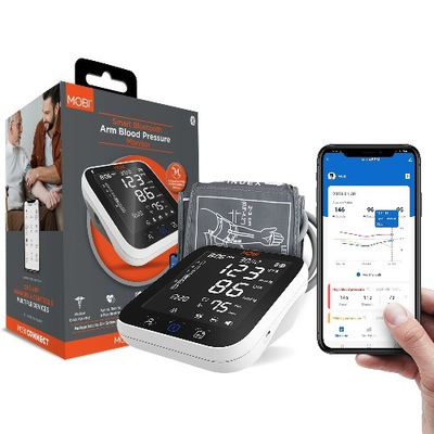 #ad #ad MOBI Connect Smart Bluetooth Upper Arm Blood Pressure Monitor $59.86