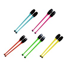 2x Gymnastics Sticks for Children Adult Tool Exercise 14.17" Length Rhythmic