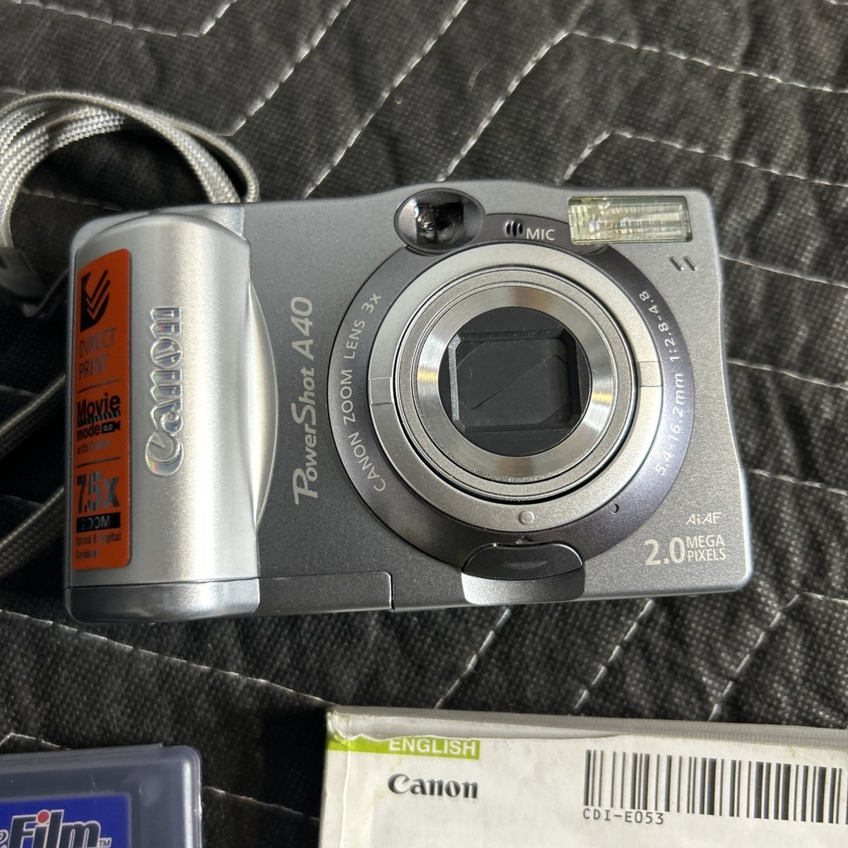 Canon PowerShot A40 2.0MP Digital Camera for sale online | eBay