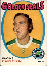1971-72 O-Pee-Chee SET BREAK #178 Wayne Carleton VG