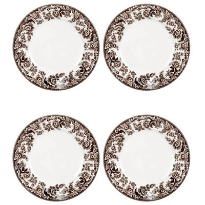 Spode Delamere Salad Plate, Set of 4, 8  | Perfect for Thanksgiving and Other
