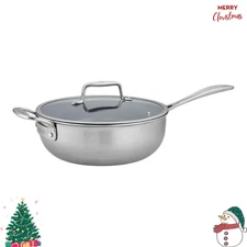 ZWILLING Clad CFX 10-inch, Non-stick, Stainless Steel Ceramic Perfect Pan