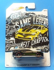 Hot Wheels 50th Camaro Series 8/10 '12 CAMARO ZL1 CONCEPT Black w/OH5 Spoke 1/64