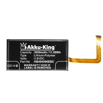 Akku-King Batterie für HUAWEI Ascend G620S-L02, G620S-L03, G628-TL00, PLK-UL00