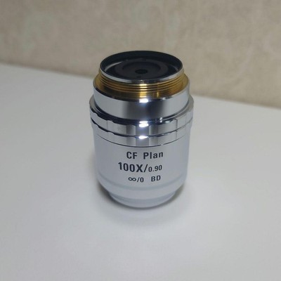 Nikon CF Plan 100X/0,90  /0 BD Mikroskop Objektiv WD 0,39 mit Tasche