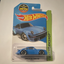 Hot Wheels Workshop Porsche 934 Turbo RSR 1:64 Blue Diecast 1976 Unopened