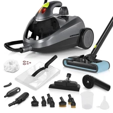 Heavy-Duty Steam Cleaner - 1500W Multipurpose Handheld Floor Steamer with 22 ...