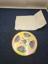 Dusledel 420-60T 60-Teeth Steel Sprocket 9" Diameter