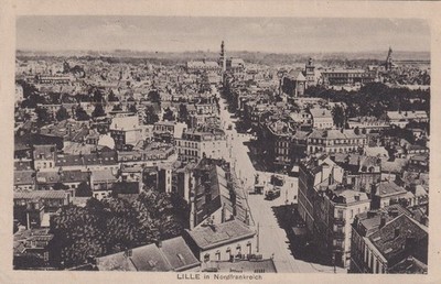 Postcard - France Lille - WW1