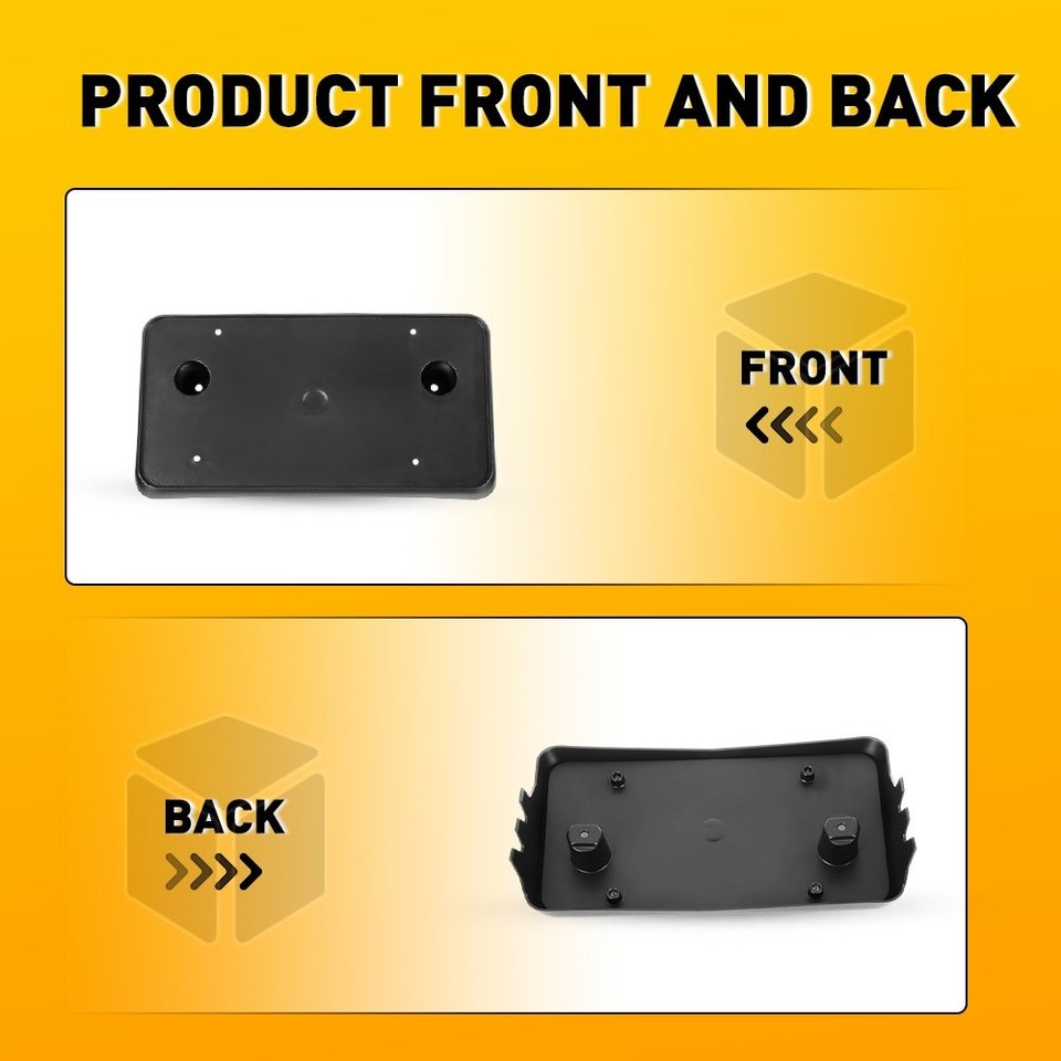 For Chevy Camaro 2019 2020 2021 2022 License Plate Bracket Front Ls Lt Models Made Polypropylene Plastic Replacement Gm1068215 191275790656 84556845