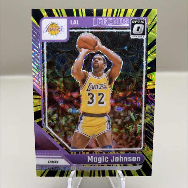 2024-25 Panini Donruss Optic Magic Johnson #239 International Choice /75 Lakers