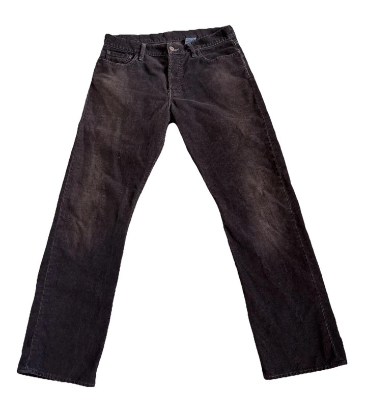 VTG Levi’s Brown Hesher Corduroy Jeans Lowrise Straight Leg 32 x 31 USA