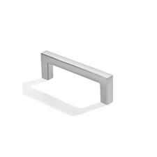 10 PCS 21/2 Inch 64mm Hole Center Brushed Nickel Square Cabinet Pulls