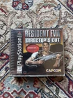 RESIDENT EVIL Director's Cut Playstation PS1 RE2 Demo Complete CIB Rg Card MINT!
