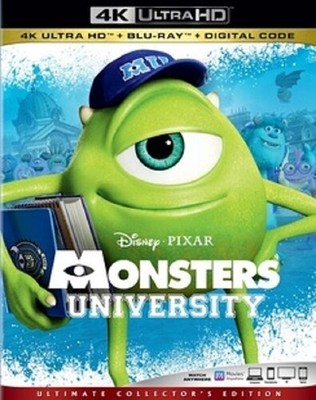 Monsters University [New 4K UHD Blu-ray] With Blu-Ray, 4K Mastering, Collector
