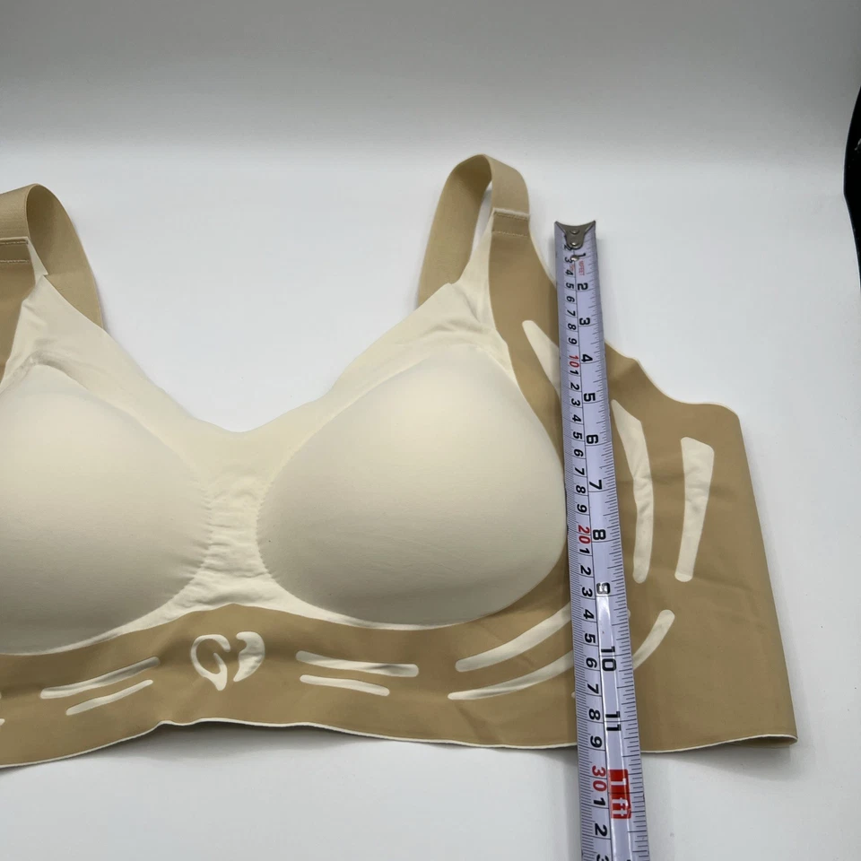 Pack Sujetador Push Up Inalámbrico de Nylon Soporte Alto Ropa Interior Sujetador Yoga Deportes 5XL Foto 3 de 4