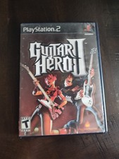 Guitar Hero 2 II PS2 PlayStation 2 Authentic Replacement Case W/Manual Insert