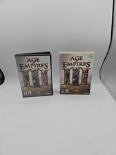 Age of Empires III PC CD-ROM Video Game Set of 3