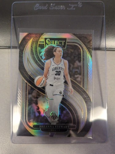Breanna Stewart 2025 Panini Prizm Breanna Stewart #163 Silver Prizm