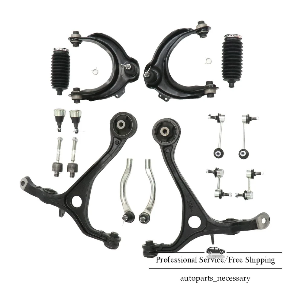 Juego de brazo de control inferior superior delantero para Acura TL 2004-2006 16 piezas Foto 3 de 4