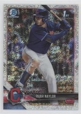2018 Bowman Draft Chrome Sparkles Refractor Bo Naylor Noah Naylor #BDC-193 6fs