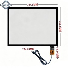 324x247mm 15 inch Capacitive Touch Screen + USB Control Card Plug and Play