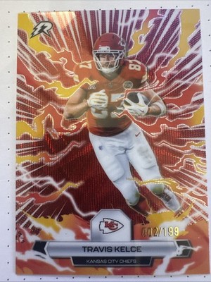 2025 Topps Resurgence Travis Kelce #49 Red /199 Kansas City Chiefs Color Match