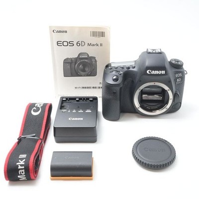 Canon EOS 6D Mark II Body 31054 Shutter Count Excellent Condition Accessories