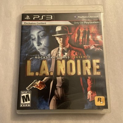 L.A. Noire PlayStation 3 PS3 100% Complete Pursuit  Car Case film OEM Works NICE