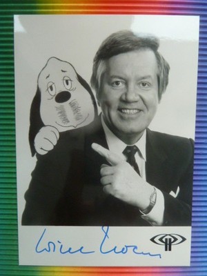 -hsv- Wim Thoelke   1995 - ZDF Autogrammkarte 80ger Jahre