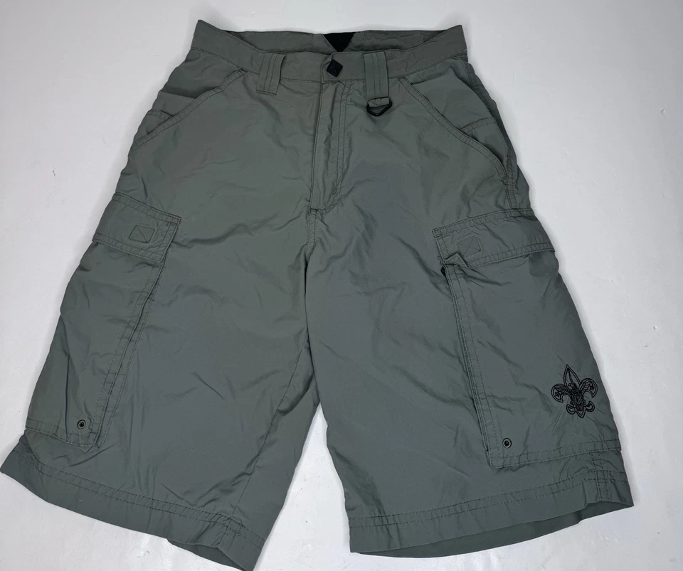 Boy Scout BSA X Small Cargo Shorts Centennial Uniform Nylon Boy Scouts - Image 3 of 4